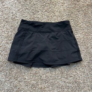 lululemon athletica Black Mini Skirt